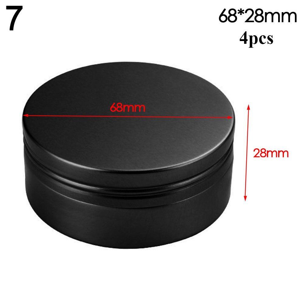 Candle for Cream Balm Metal Box Tea Cans Cosmetic Container Aluminum Tin Jar Refillable Bottles