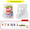 Children's Parking Scene 9-Piece Set with Traffic Lights & Signs