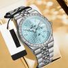 BINBOND New Luxury Quartz Men's Watch Sports Style Waterproof Date Display Stainless Steel Men's Watch