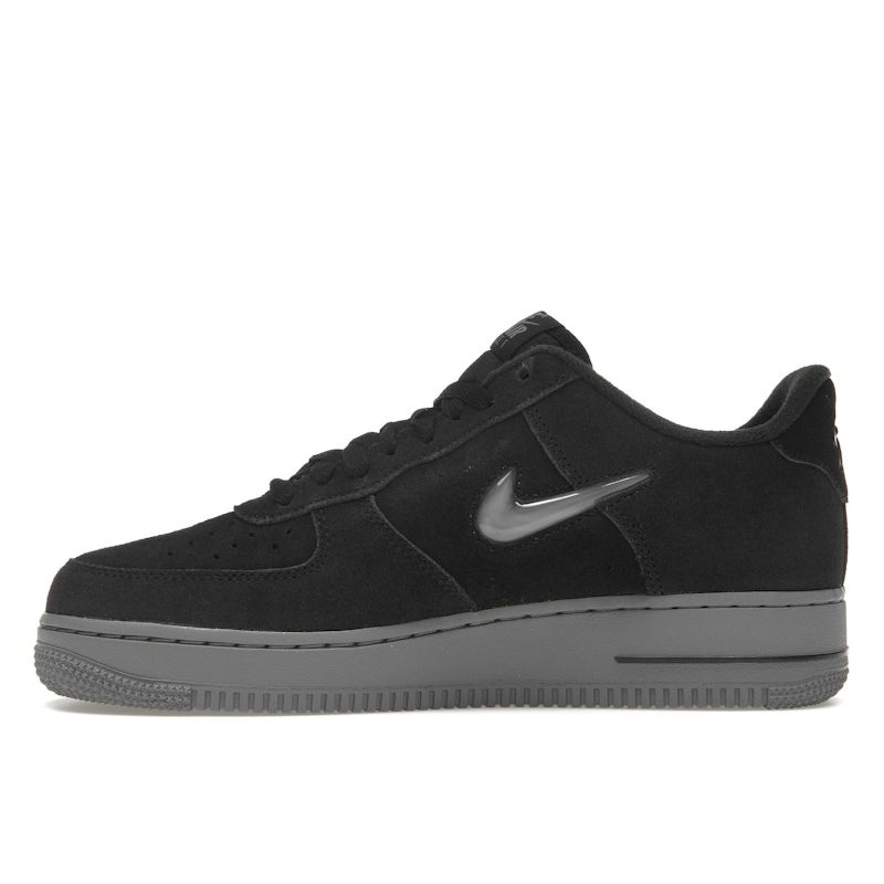 Nike Air Force 1 Jewel Black Cool Grey Unisex Sneakers HQ3827-002