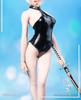 Figure Sexy Beauty Black Leather Style Sexy Swimsuit Shoes and Weapons Are Not [TOYBARJAPAN] 1/6 Accessories/Manmodel MM06-A (Body, Head, Included)