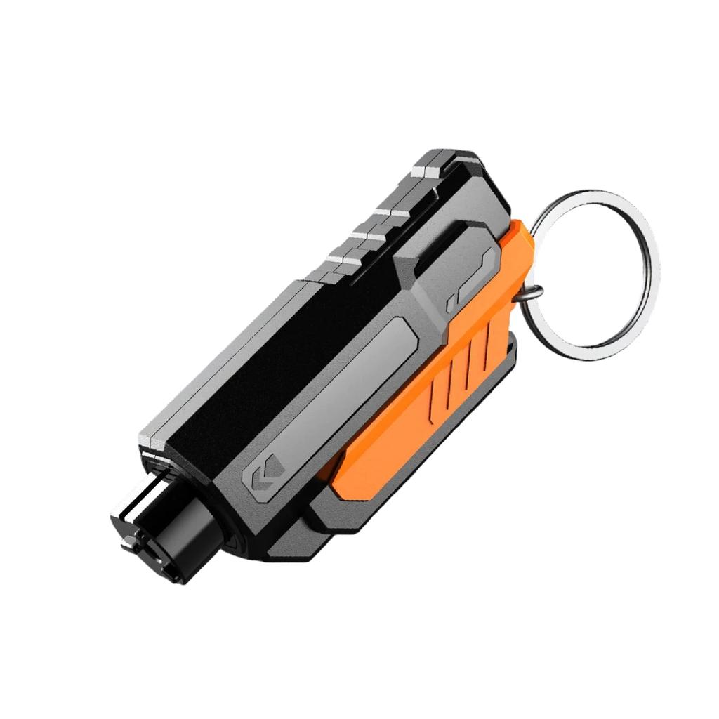 Window Breaker And Cutter Keychain,2 In 1 Car Safety Hammer Glass Break Under Water,Emergency Window Punch Escape Tool For Vehicle