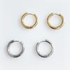 August Harmony 20mm Pipe Hoop Earring