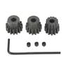 M1 Pinion Gear Sets Hardened Steel Anti Rust 13T 14T 15T 5mm RC Car Motor Pinion Gear Set for 1:8