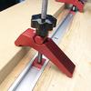 Aluminum Alloy Quick Acting Hold Down Clamp T-slot T-track Clamp Set Woodworking Tools