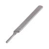 10pcs Carbon Steel Surgical Scalpel Blades Chisel PCB Dissecting Tool+1pc Handle