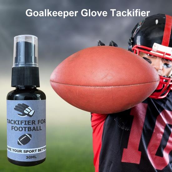 30ml Goalkeeper Glove Grip Spray Soccer Glove Grip Enhancer Tackifier Sprayer for Rugby Gloves Soccer Goalie Gloves Sticky Sprayer