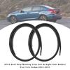 2PCS Roof Drip Molding Trim Left & Right Side Rubber For Civic Sedan 2012-2015
