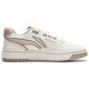 New LiNing Anti Slip Wear Resistant Low Top Skateboard Shoes Unisex White Beige ABCU025-1
