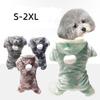 Dog Warm Fleece Clothes Pajamas Winter Puppy Coat Jumper Jumpsuit Cat Pullover Hoodies Chihuahua Teddy Pet Accessories S-2XL