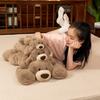 Cute Lying Down Bear Doll Plush Toy Cuddle Bear Doll Girl Bed Sleeping Throw Pillow Doll Cushion