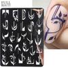 French Style Nails Art Stamp Plates Leaf Flower Stainless Steel Stencils Nail Printing Image Manicure Stamping Tools