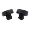 2pcs Boot Lid Hinge Stops 12832495 Black Trunk Lid Hinge Stops Durable for Saab 9-3 Convertible Accessory