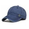 Wash Cotton Vintage Dad Hat Sun Protection Streetwear Hats Low Profile Cap  for Women Men Couple