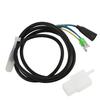 130cm 9 Pin Motor Convert Extension Cable Electric Bike Extension Crod with Male Waterproof Connetor