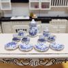 Ceramic Ceramic Tea Set Tableware Kitchen Accessories for 1:12 1:8 1:6 Dollhouse
