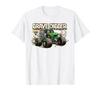 Monster Jam Muddy Tire Tracks Grave Digger Truck Motorsports T-Shirt