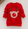 Toddler Baby Long Sleeve Print Christmas Deer Tops  Sweatshirt