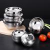 Stainless Steel Bowl Home Insulation Mixing Bowls Noodle Salad Bowl Silver