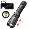High Power Led Flashlight Portable USB Rechargeable Led Lamp with COB Side Light Pen Clip Zoom Torch Camping Emergency Lantern