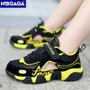 Fashion Boys Casual Shoes Summer Single Net Breathable Children Sport Shoes Leisure Trainers Rubber Kids Sneaker