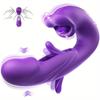 3-in-1 Mouth Slap Lick And Tongue Vibrator G-spot Clitoral Stimulation Dildo Sex Toys for Women 18