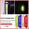 4PCS Car Door Safety Warning Reflective Mark 3D Sticker Car Accessories For I30 Tucson I20 Accent I10 Elantra Veloster Getz