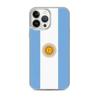 Coque iPhone - Drapeau Argentine - iPhone 13 Pro Max - Souple - Multicolore - Verticale