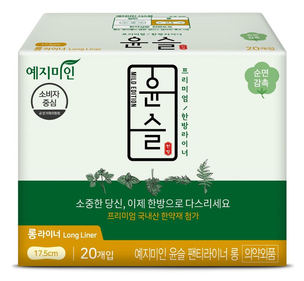 Yejimiin Yunseul Oriental Medicine Sanitary Pads 6 Types, Choose 1 (liner/small/medium/large)