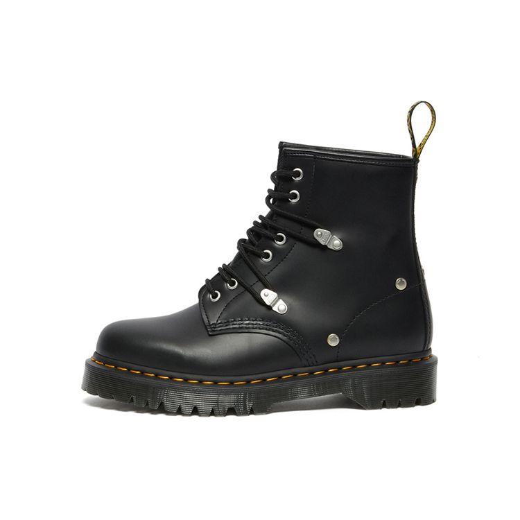 Dr. Martens 1460 Leather Simple Fashion Short Mid-Calf Boots Unisex Boots Black 26959001