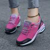 Four Season Outdoor Hiking Shoes for Women, Thick Soled Height Increasing Shoes, Non Slip Soft Soled Shoes, Casual Travel