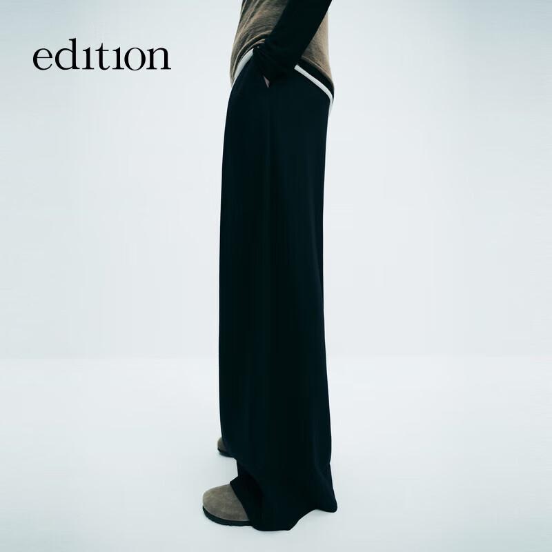 editionE+ Lite 2024 Winter Wool Blend Wide-Leg Trousers