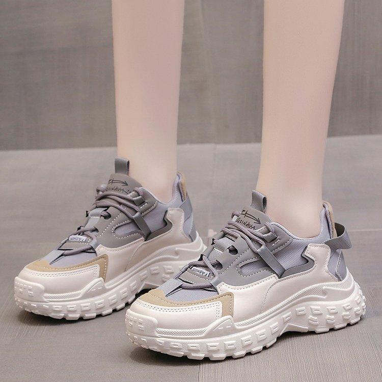 Shoes for Women 2025 Fashion Daily Lightweight Casual Shoes Comfortable Soft Bottom Sneakers Women Platform Shoes Zapatos Mujer