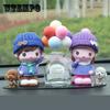 Cartoon Doll Decoration Set Car Center Console Decoration Creative Car Interior