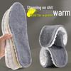 Genuine Cashmere Velvet-Lined Insoles: Warm, Comfortable, Breathable, Anti-Odor, Sweat-Absorbent, Antibacterial Deodorant for Winter Snow Boots