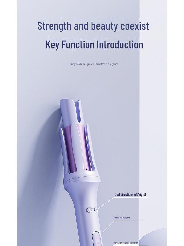 Automatic 32mm Curling Iron with Negative Ion for Big Waves and Hair Care