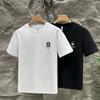 New Summer Men's Short-sleeved T-shirt Printed Thin Short T-shirt Top