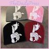 Knit Acrylic Trendy Hat Warmth Casual Look Autumn Winter Decoration Supplies