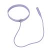 Tweezers Protector Wrist Band Soft Elastic Snap Silicone Eyelash Tweezers Bracelet Purple