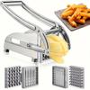 Stainless Steel Vegetable Cutter-a Heavy-duty Vegetable Cutter for Potatoes, Carrots and Cucumbers-is Very Suitable for Onion Cutting and Kitchen Use.