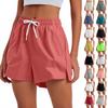 Women's Sports Shorts Casual Loose Solid Color Breathable Quick Drying Shorts