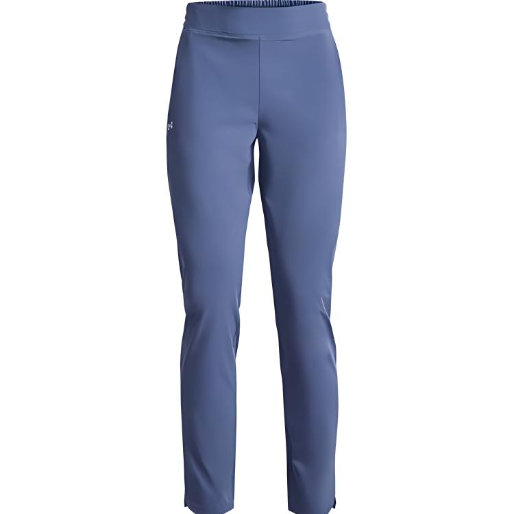 Under Armour Solid Color Elastic Woven Breathable Training Pants Women Pants Blue 1368680-470