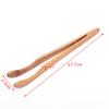 1Pc Tea Bamboo Utensil Tongs Tea Wooden Tea Clip Food Toast Tea Tweezer