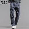 JEEP SPIRIT Men's Casual Straight-Leg Pants