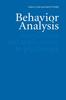 The Behavior Analysis : Foundations and Applications To Psychology Book