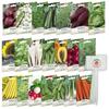 Garden Seeds Set Carrot Parsley Beetroot 21 PCS. + FREE Labels