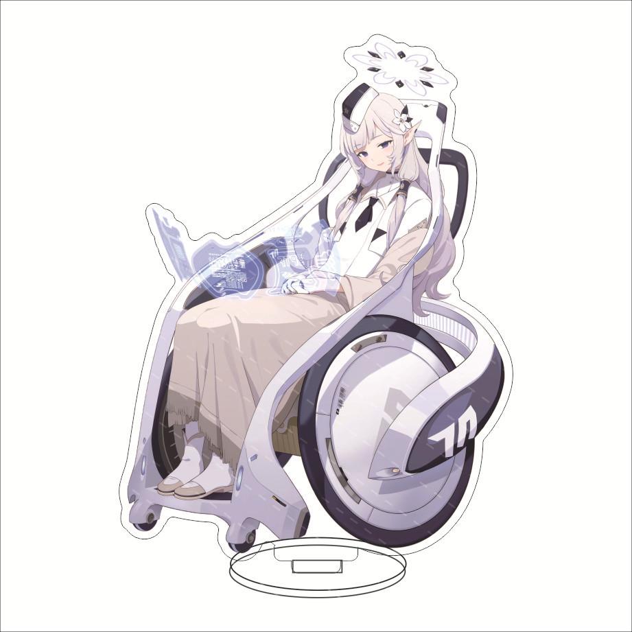 Blue Archive Millennium Science School Acrylic Stand Hayase Yuka Ushio Noa Anime Acrylic Figure Standing Model Cosplay