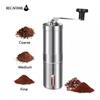 1PC Manual Coffee Grinder with Conical Core Stainless Steel Portable Grinder Hand Made Portable Coffee Mill Coffee Accessories