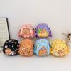 1 Piece Multifunctional Storage Bag Capybara Printed Crossbody Bag Cute Doll Portable Chest Bag Kawaii Kids Gift