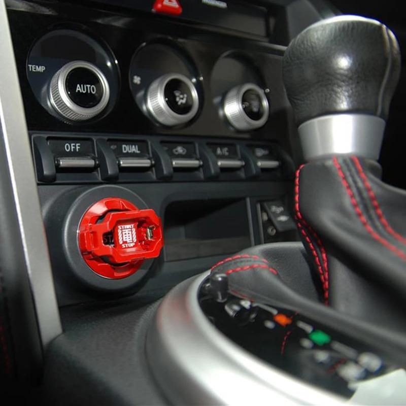 New Red Car Engine Start Stop Button Cover Car Ignition Switch Cover One-touch Start Button Button Cover Car Interior Decor